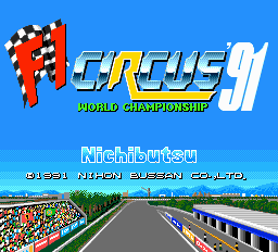 F1 Circus '91 screenshot 2 for PC Engine